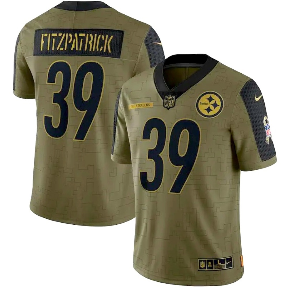 Pittsburgh Steelers Minkah Fitzpatrick Salute To Service Limited Player Jersey